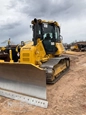 Used Komatsu Bulldozer,Front of used Bulldozer,Used Komatsu Bulldozer in yard